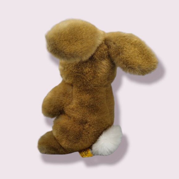 Vintage 24K Special Effects Toni Bunny Rabbit Plush Brown Realistic Buck Teeth - Picture 2 of 9